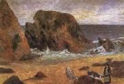 Paul Gauguin Seascape in brittany (mk07) china oil painting reproduction